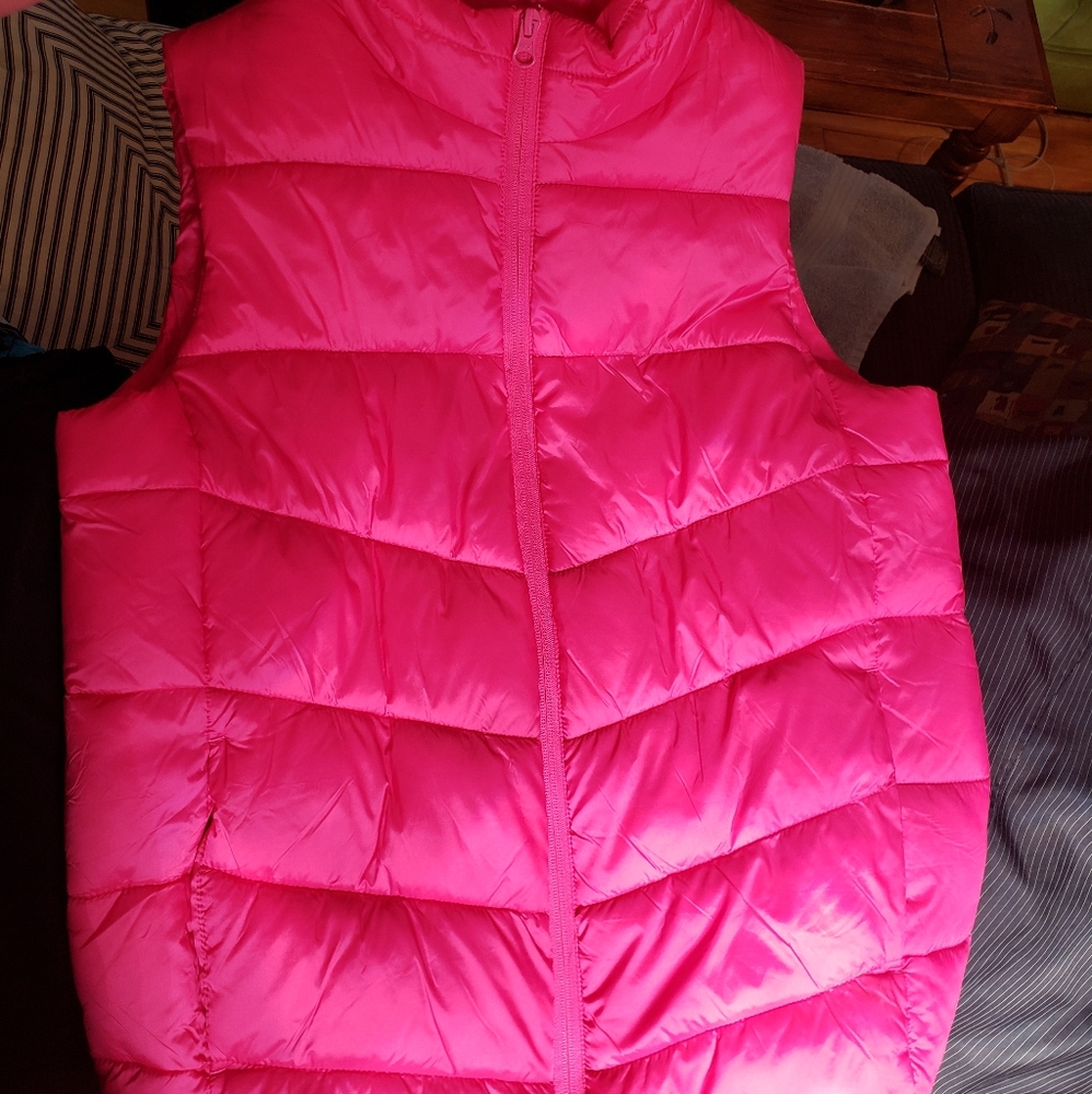 Girls Pink Vest